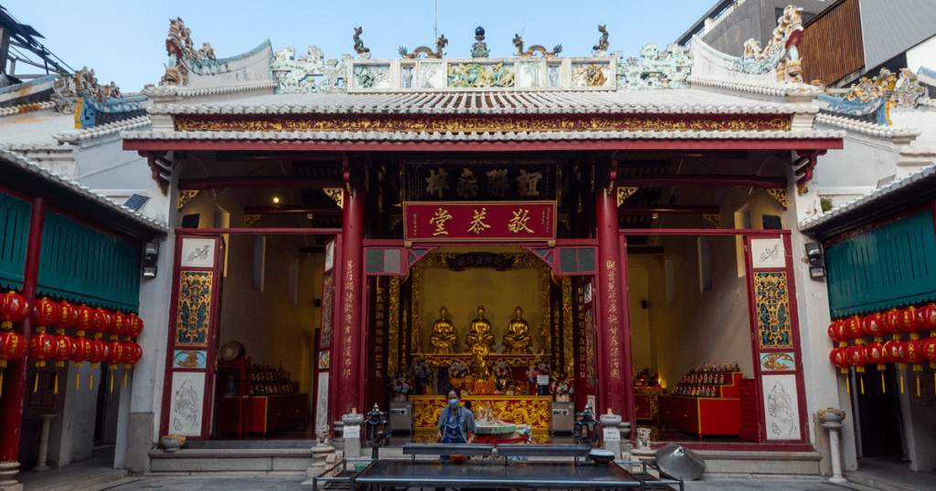 Lesser seen but beautiful temple in Bangkok. My initial destination for my cycling journey in Thailand